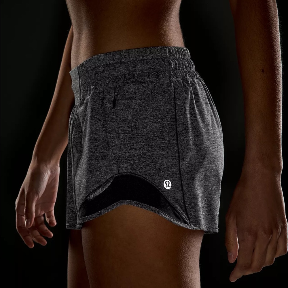 Buy3+items&get50%off! 
Lululemon Hotty Hot Low-Rise Lined Short 2.5" large grey